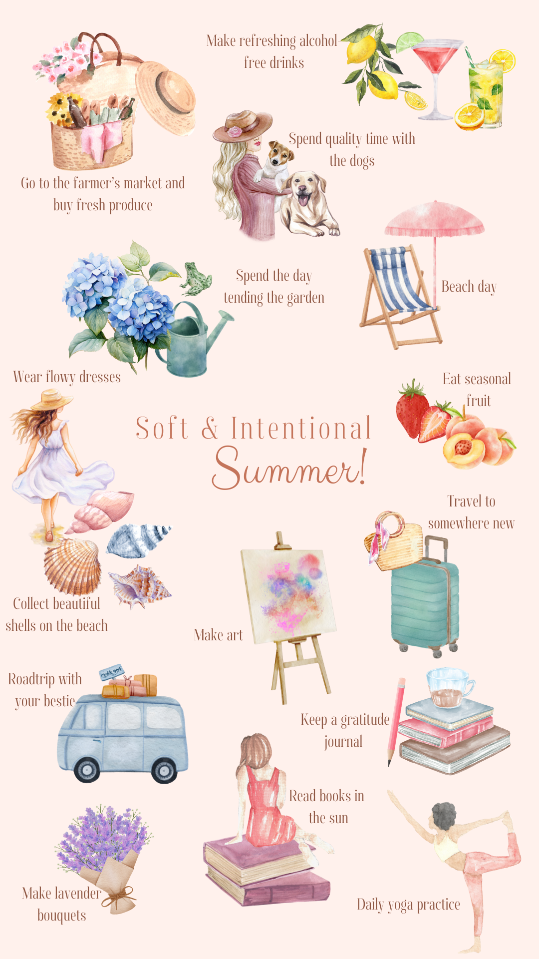 14 ways to have a soft and intentional Summer